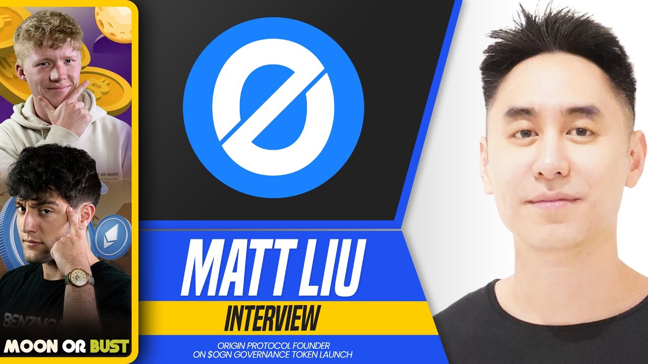 Origin Protocol Founder Matt Liu on $OGN Governance Token Launch + Optimism  $OP Token Airdrop!