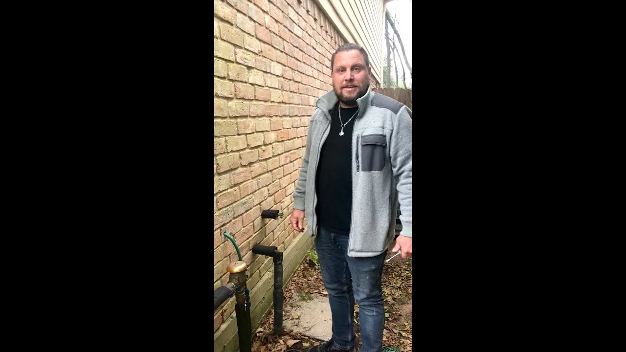 How to Prepare for a Freeze and Drain Sprinkler System