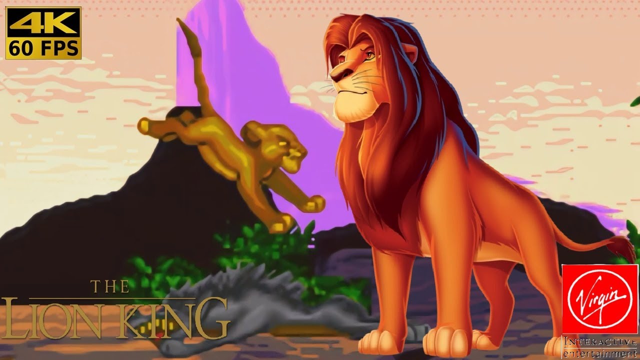 The Lion King - Simba [SNES / 1994] 4K 60FPS - YouTube