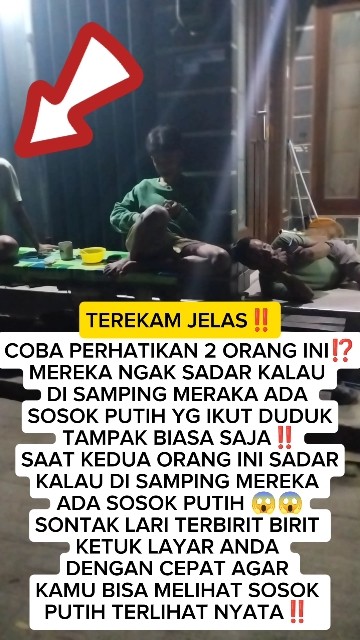 SOSOK PUTIH TRRLIHAT JELAS 😱😱#viralvideo #trendingshorts #shortvideo #fypシ゚viral
