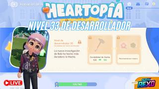 Nivel 34 de desarollado y empezamos semana de evento - Heartopia - Soy Rexo