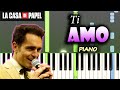 Berln la casa de papel 4  ti amo  piano cover  tutorial