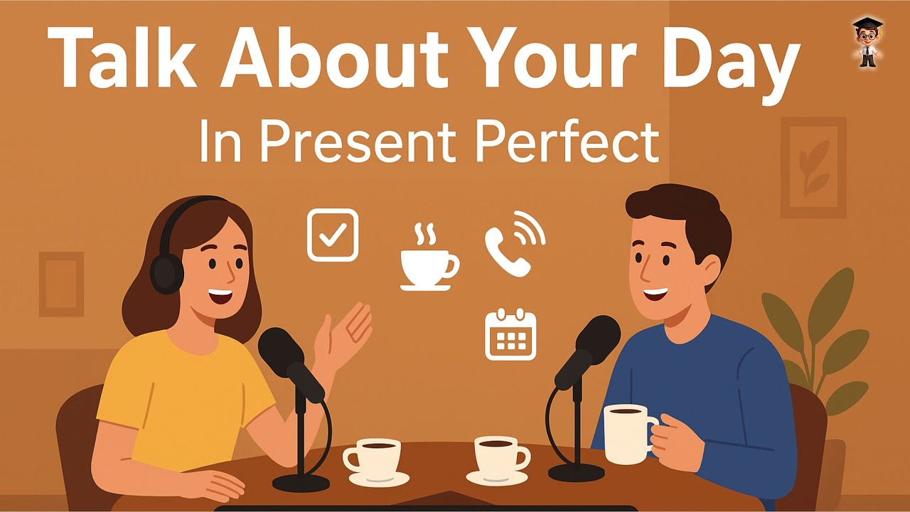 How to Talk About Your Day in English | Learn Present Perfect NOW ...