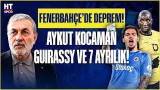Fenerbahçe'de büyük operasyon! Aykut Kocaman, Guirassy, Ederson ve ayrılacak isimler…