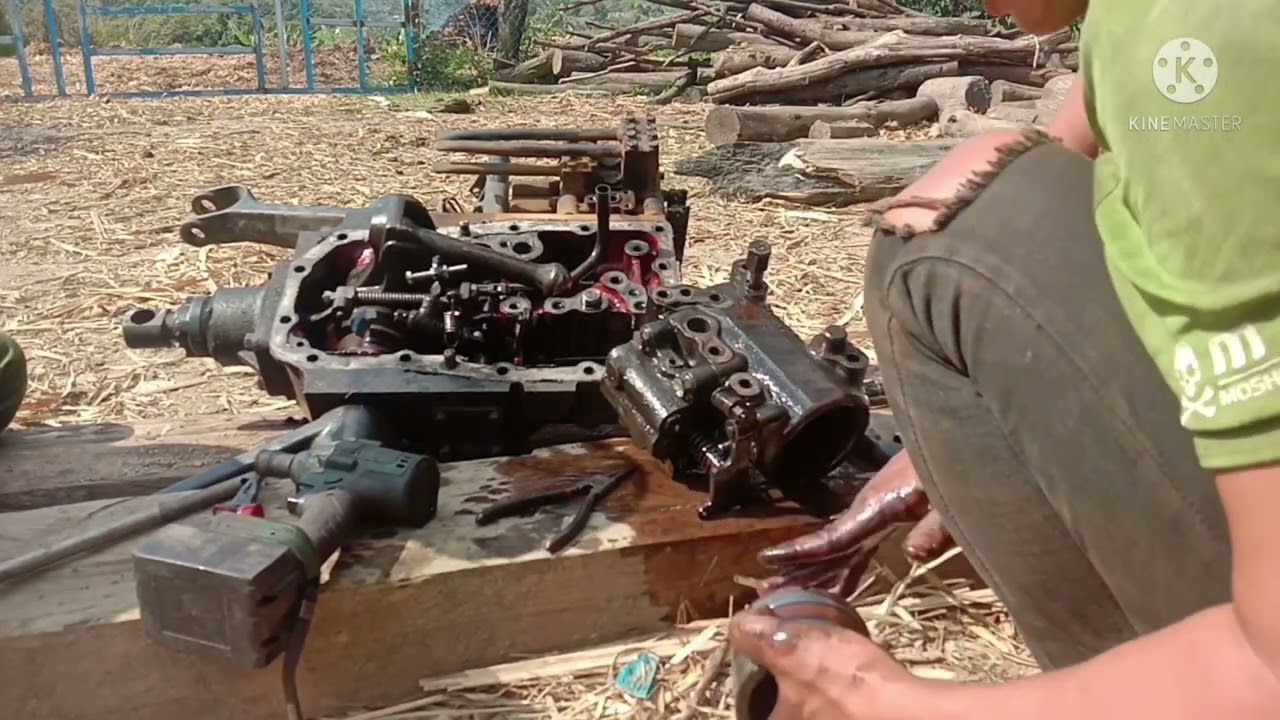 Cách thay sin pistong nâng hạ chảo không bị tuột ben của máy cày ISEKI 7020 [ ISEKI Bình Phước ]