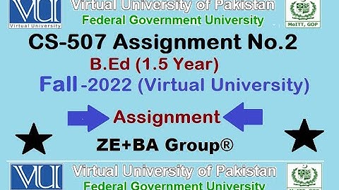 CS507 Assignment 2 Solution Fall 2022 By ZE+BA Group || CS507Assignment 2 Fall 2022