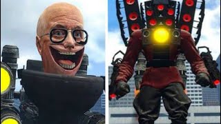 BOSSES SKIBIDI TOILET AND SCIENTIST UPGRADE VSUPGRADED SPEAKERMAN IN GARRY 'S MOD!!!