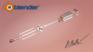 How Engineers Can Create Exploded View Animations in Blender (Tutorial)