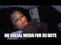 I Tried To Limit My Social Media Usage For 30 Days | No Social Media Challenge