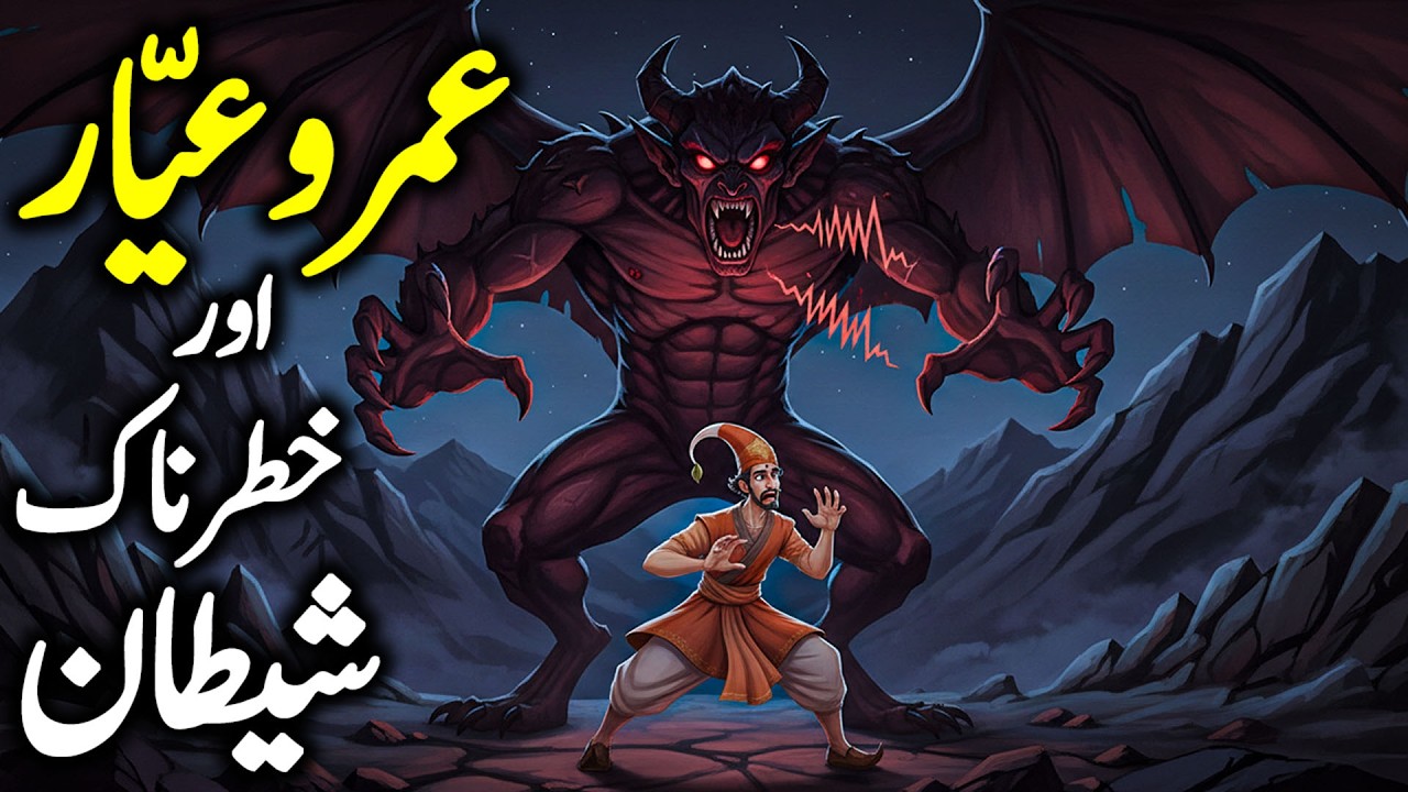 Umro Ayyar Aur Khatarnaak Shaitan | Umro Ki Kahani | Urdu Moral Story