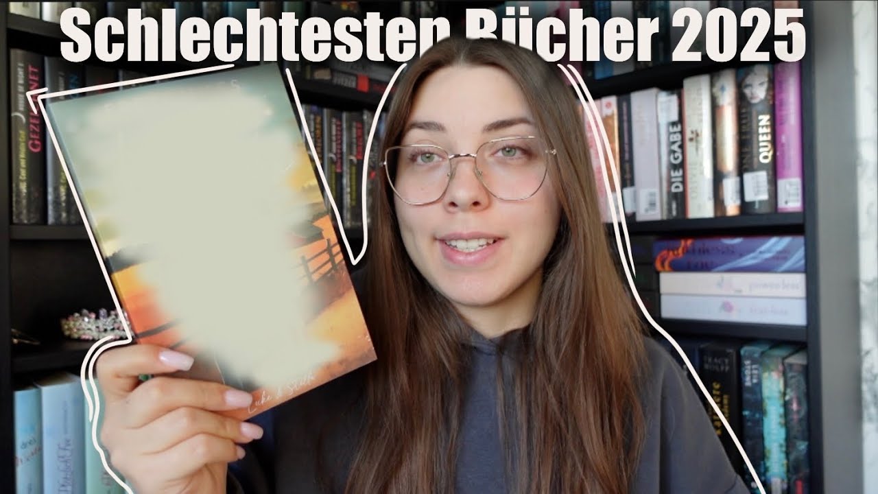 Die schlechtesten Bücher die ich 2025 gelesen habe 🫣👉🏼👈🏼