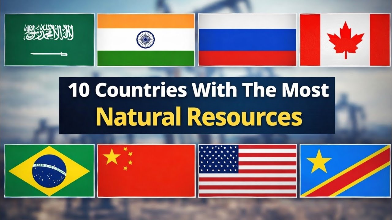 10 Countries With The Most Natural Resources
