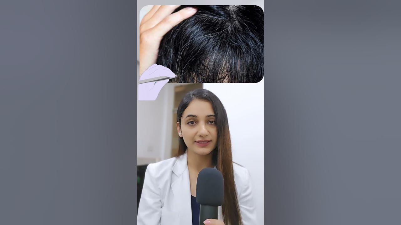 Does Plucking Grey Hair Make More Grey hair Grow? YouTube