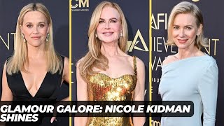 Nicole Kidman Shines in Gold Balenciaga, Naomi Watts Stuns in Givenchy, and More