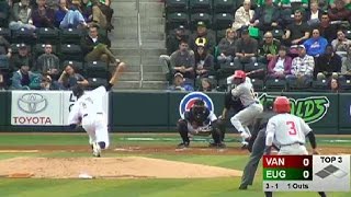 Pruitt's two-run single for Vancouver