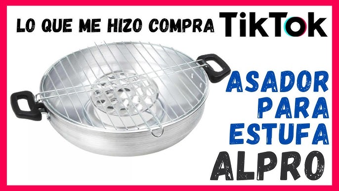  asador fugitivo para Estufa Disco giratorio, Plata