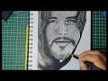 Drawing Jesus of Nazareth ( Jesus de Nazaré)