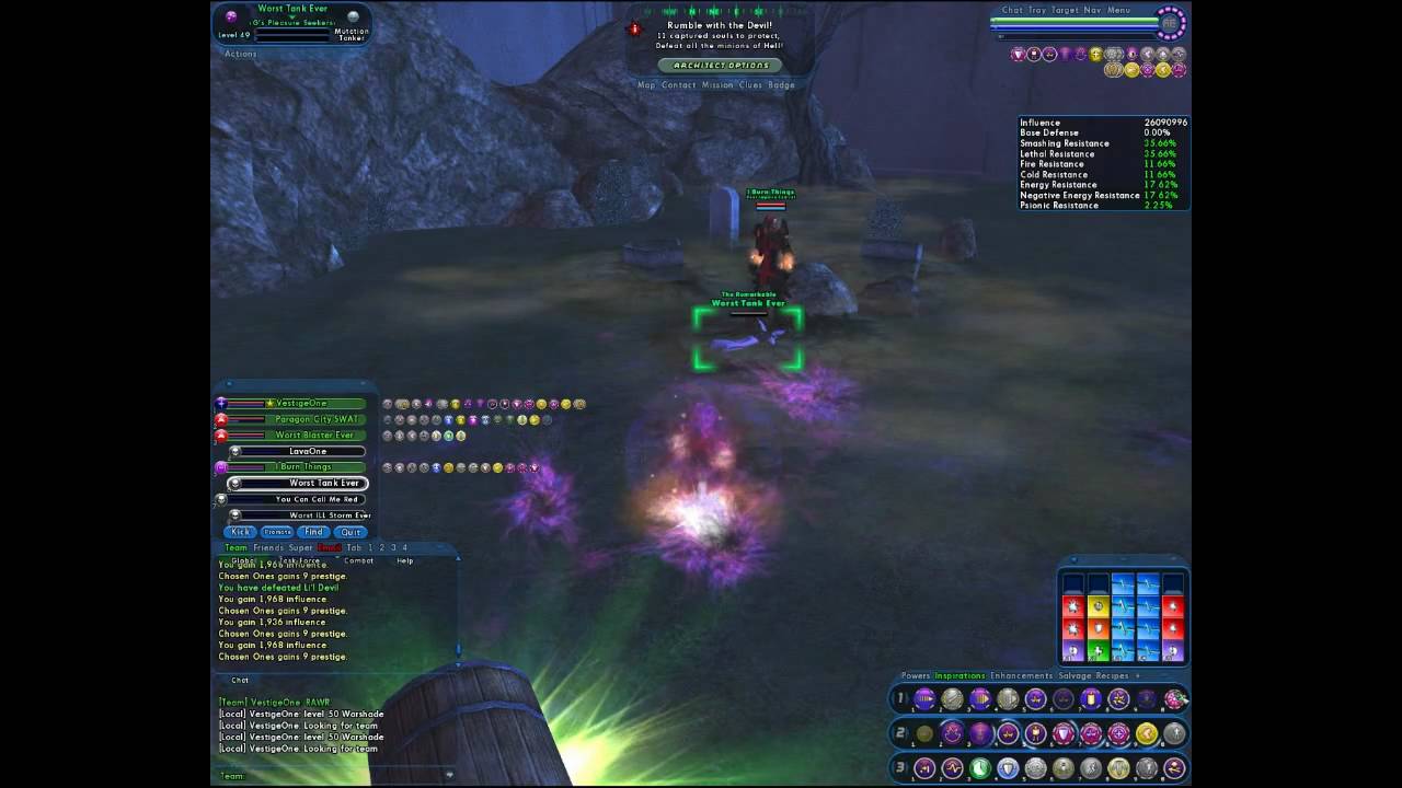 City of Heroes (Warshade), Code Name: AlienOne