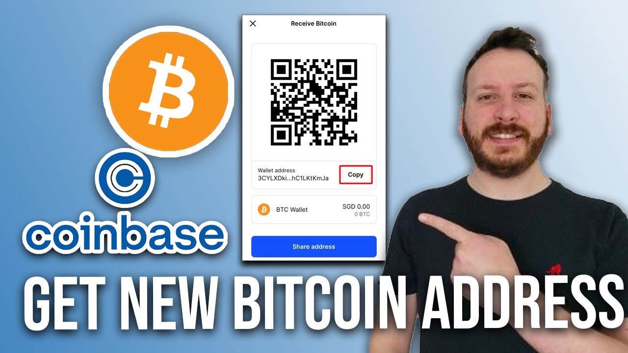 How To Get New Bitcoin Adress Coinbase