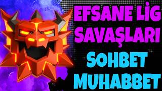 🔴 EFSANE LİGDE TEK ATMA YAYINI !!  Clash of Clans