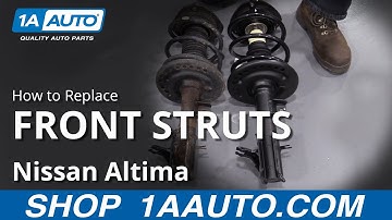 How to Replace Front Struts 06-12 Nissan Altima