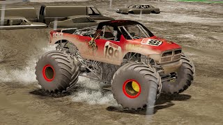 Pastrana 199 | Oakland 2008 Freestyle - BeamNG.Drive Monster Jam