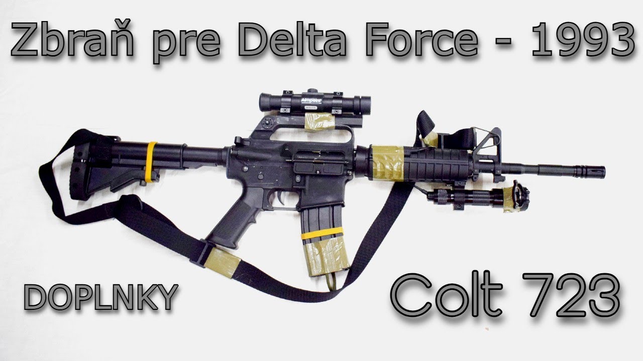 Colt 723 + doplnky podľa D-Force 1993 