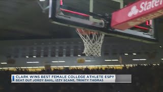 Clark Wins Best Female College Athlete Espy
