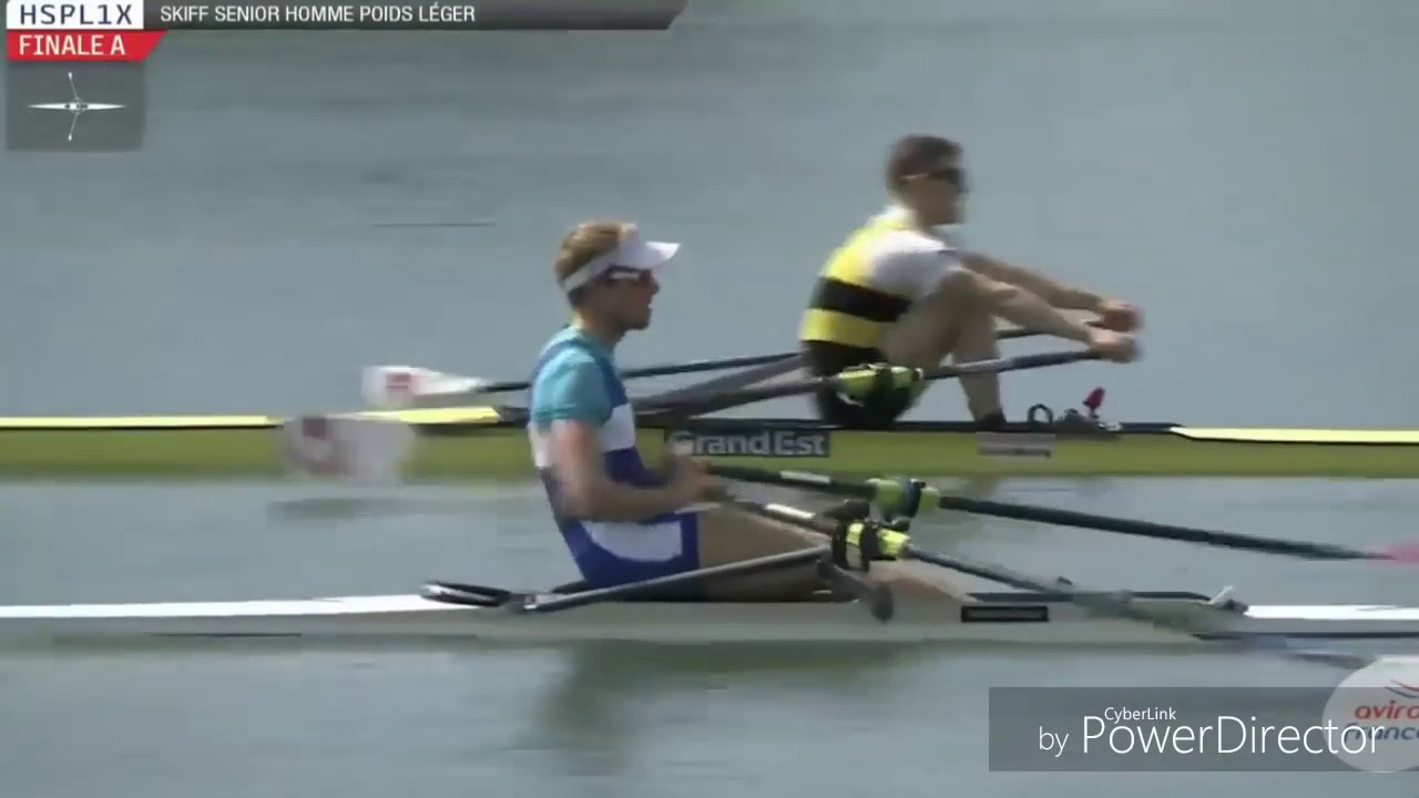 CHAMPIONNAT DE FRANCE D'AVIRON 2017: SKIFF SENIOR HOMME POID LÉGER !!!