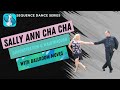 Sally ann cha cha sequence dance instruction