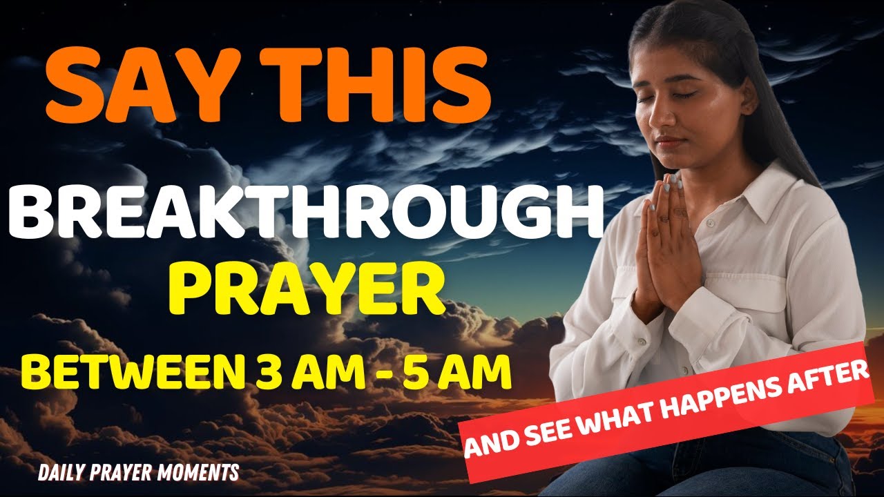 When You Wake Up With God Between 3am to 5am Make This Powerful Morning ...