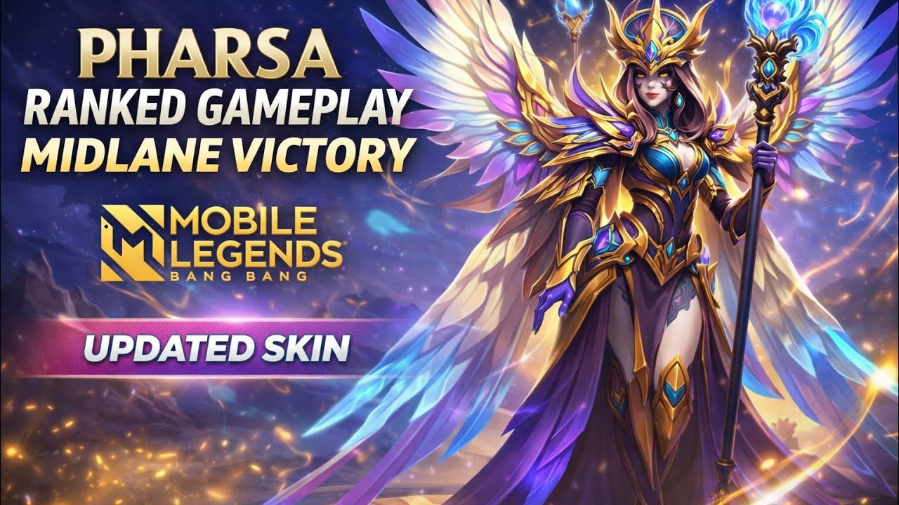 Pharsa Mid Lane Queen Magic ranked victory 