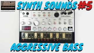 Synth Sounds #5 | Aggressive Korg Volca Bass