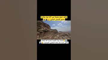 شاهد حجم سفينة نبي الله نوح مقارنة بحجم الانسان البشري 