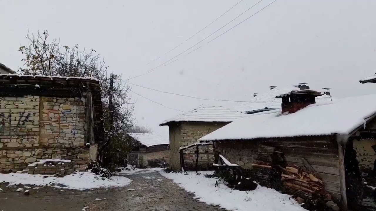 ❄️❄️⛄️KAR...KIŞ❄️❄️☃️MEMLEKETİMİZ #Hamzacık 19 KASIM 2023 PAZAR #Hamzacıklılar #karkış #köy #doğa