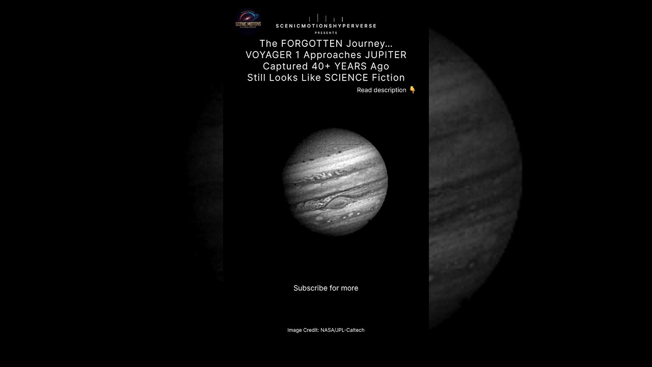 Voyager 1’s Lost Timelapse: Jupiter Like We Were Never Meant to See (1979)