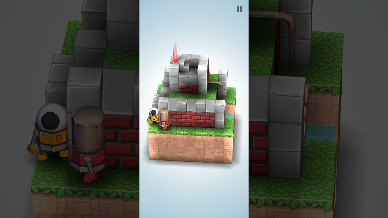 [Level 34] Fort Escort - Mekorama Level Walkthrough