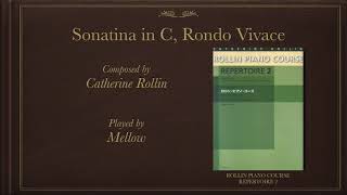 01-3 Sonatina in C, Ⅲ Rondo Vivace / Catherine Rollin