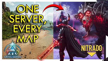 Play all the maps WITHOUT A CLUSTER! | Ark Survival Ascended