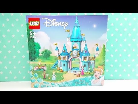 Lego Disney 43206 castillo de Cenicienta y el príncipe. Cinderella and Prince charming's castle 2022