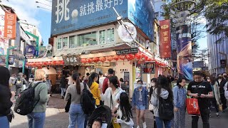 Walking Taipei, Taiwan - Ximending on a Friday Afternoon