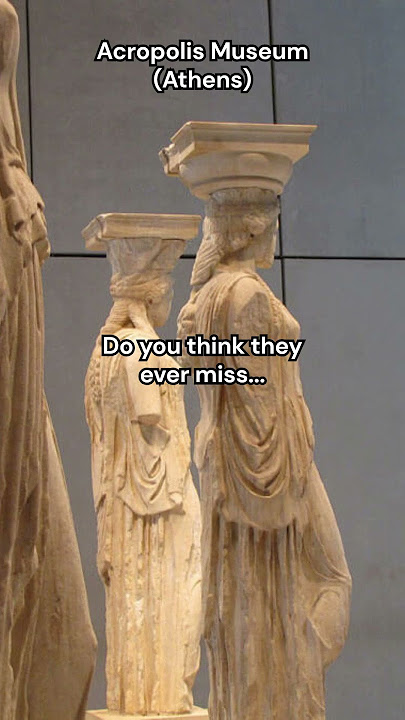 The Stolen Sister | The Caryatids #art #history #arthistory
