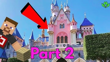 How To Build Sleeping Beauty’s Castle In Minecraft - Disney Tutorial - Part 2