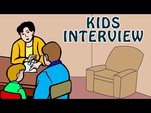 Kids Interview | Learn How to give Interview for Schools