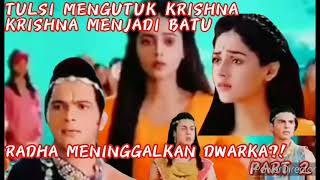 Tulsi Curses Krishna Radha Leaves Dwarka  Part2 Radha Krishna