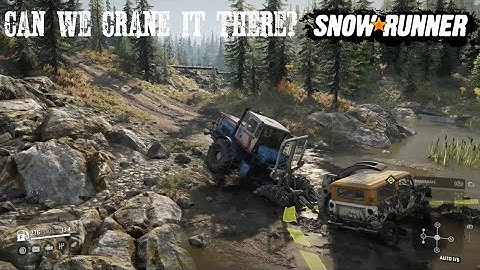 Can We Move The Scout 800 With The K-700 Crane Awkward Situation New SnowRunner Phase 9 Update/DLC
