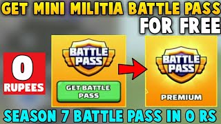 How To Get Mini Militia Battle Pass For Free | Get Battle Pass In Mini Militia For Free || Best Hack screenshot 2