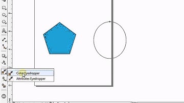 CorelDrawx 7 Color Eyedropper and Attributes Eyedropper in Urdu&Hindi