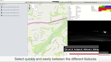 Retroreflectivity Road Survey Processing software - Quickview Pro Demo - Short