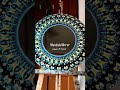 Mandala Mirror Size - 22inch Price - 2999/- WhatsApp 8697088218Pan India #lippanartwork #mandala